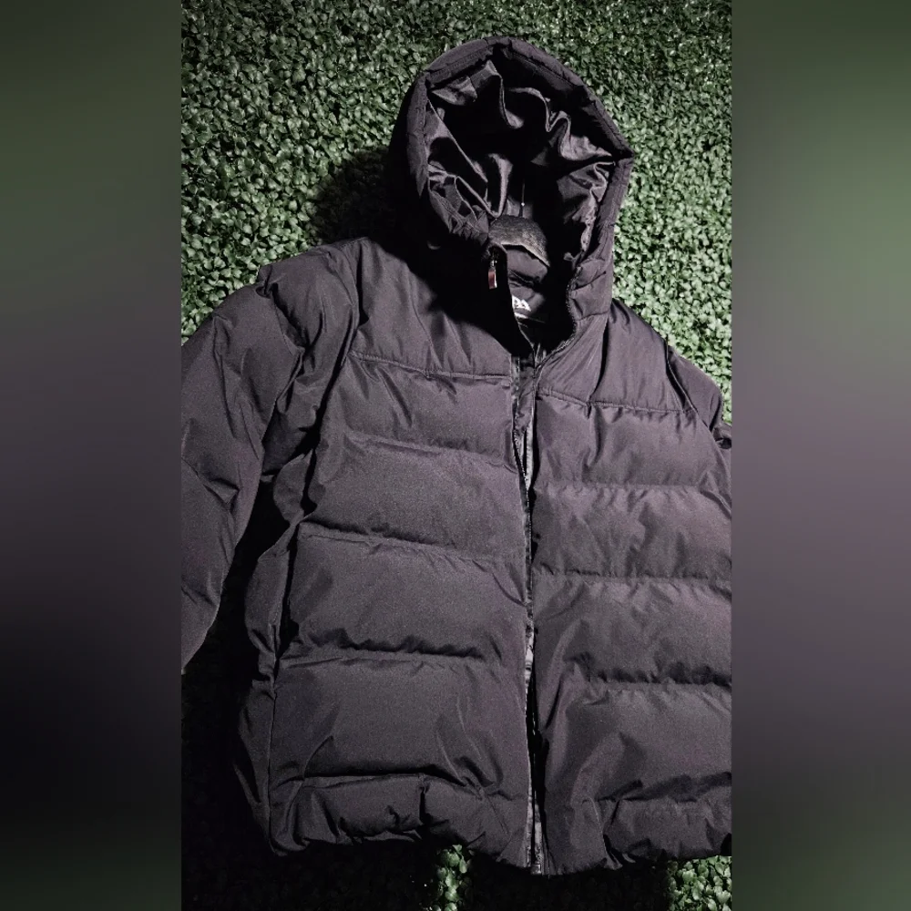 Zara Midnight Black Puffer Jacket